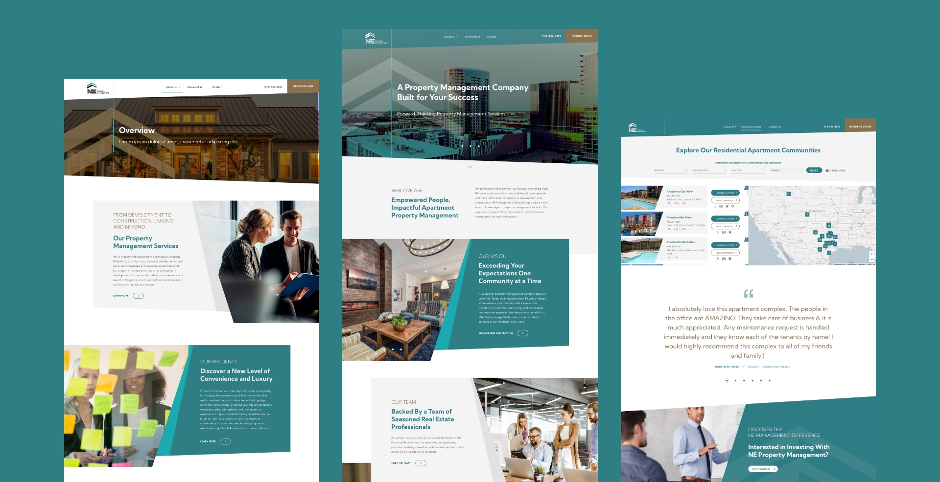 NE Management Long Pages