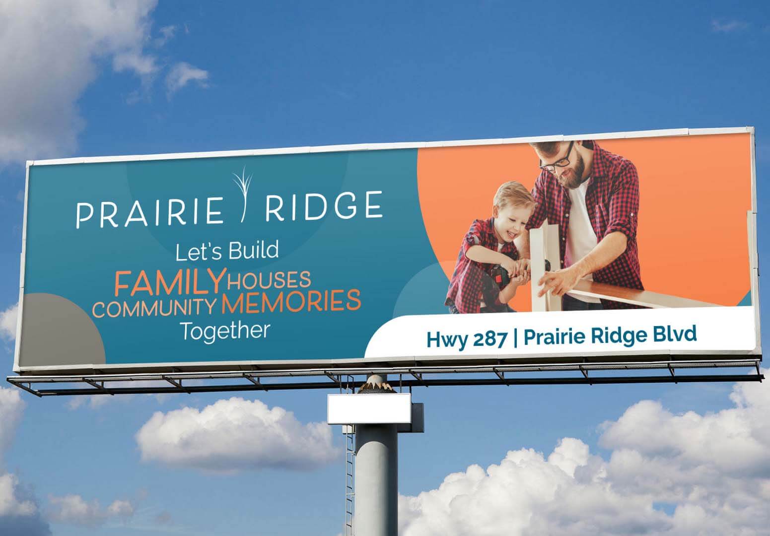 An example of multifamily marketing materials we designed for our client as part of our multifamily branding services at Criterion.B.