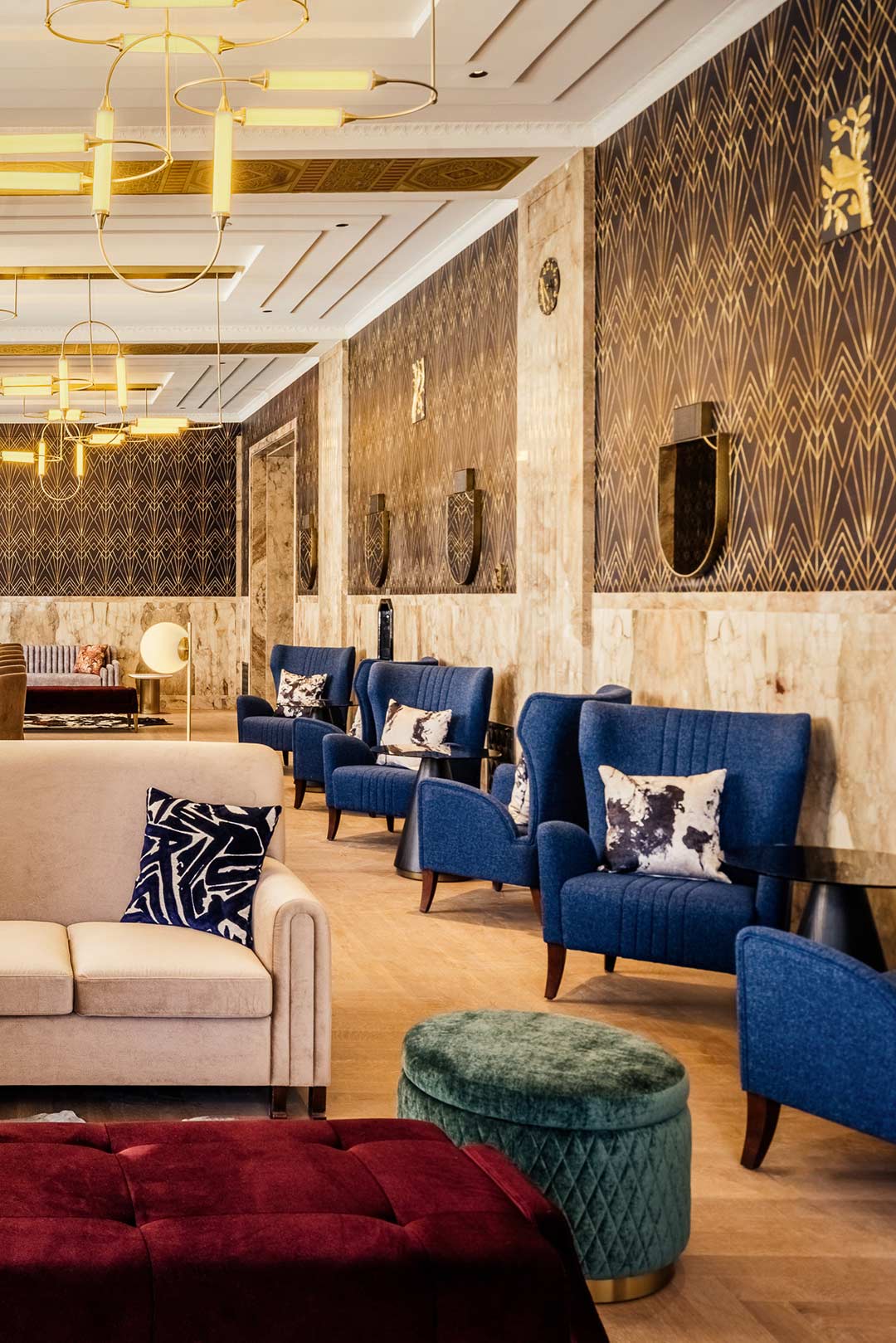 First National Center seating area