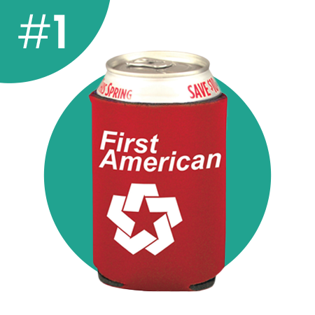 Easily the most popular and most-ordered promo item this year was the BEST Coolie. Made from premium quality 1/8" thick, open-cell Econo foam, this coolie is available in an assortment of stylish colors and provides great insulation, and absorbs condensation.