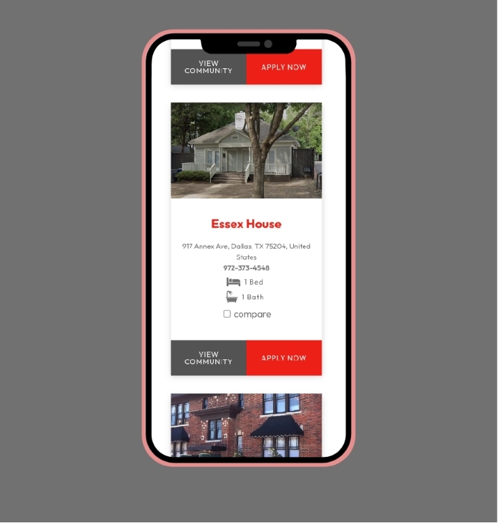 180 Multifamily iPhone Mockup